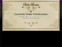 Tablet Screenshot of bellabirches.com